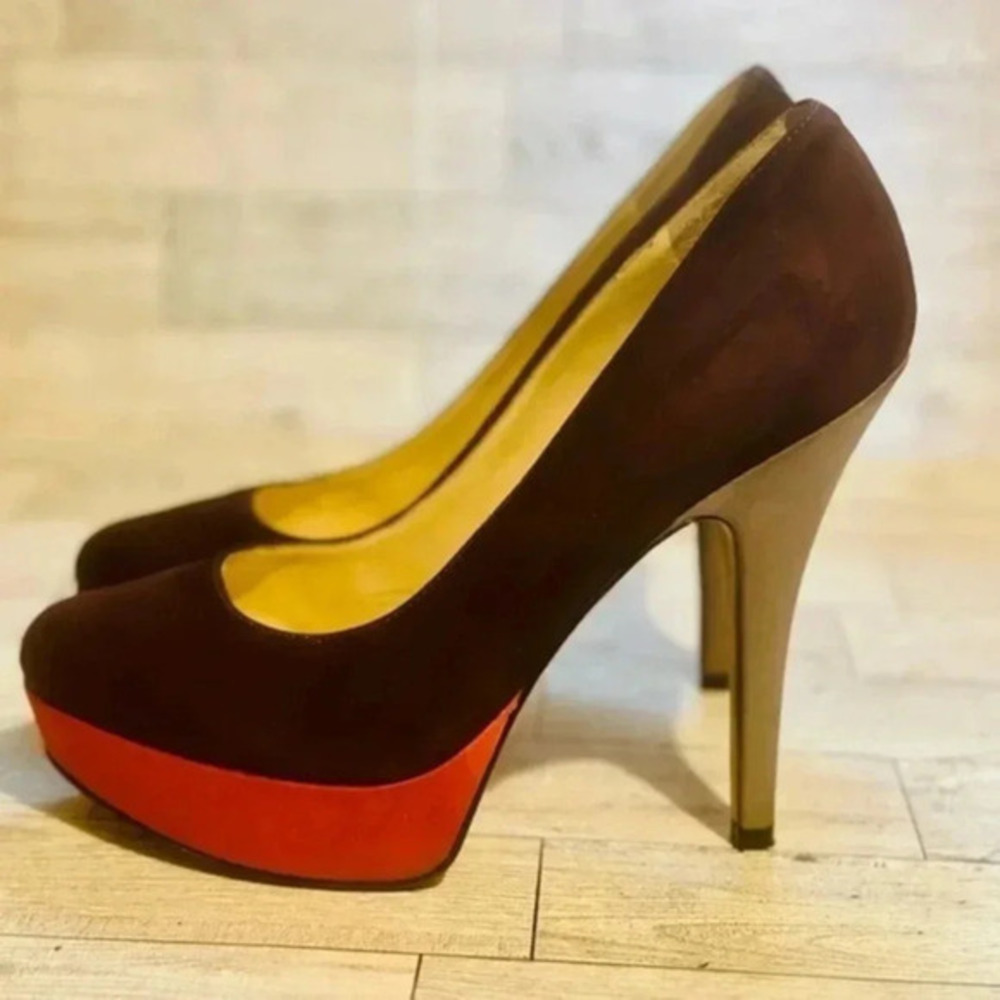 Enzo Angiolini Color-block Heels